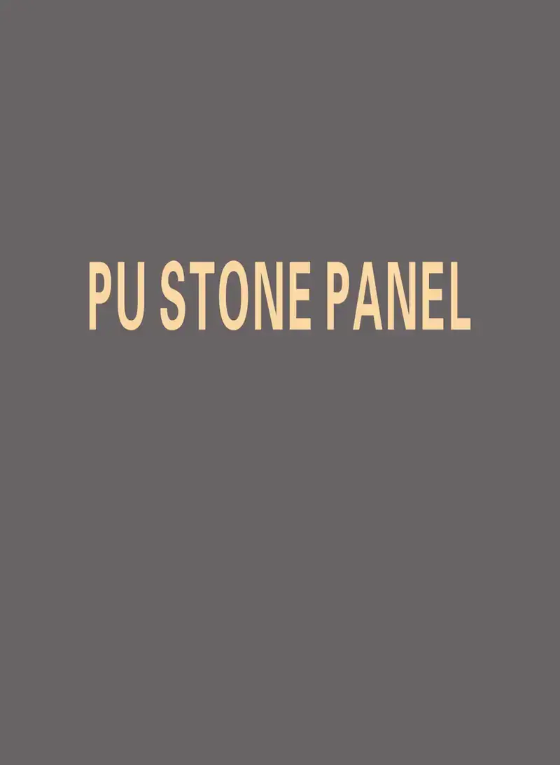 PU Stone Panel