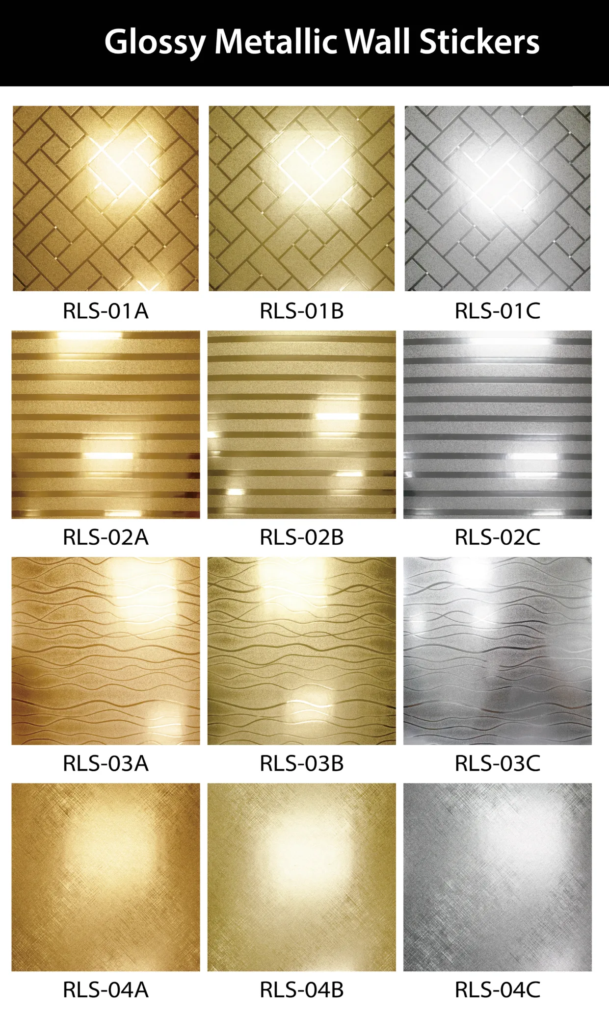 RLS Metallic Wall Sticker