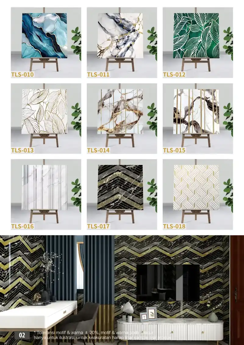 TLS Gold Tile