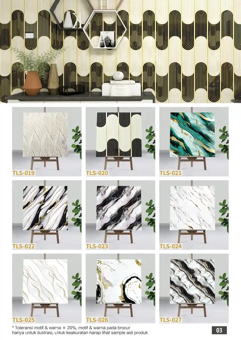 TLS Gold Tile