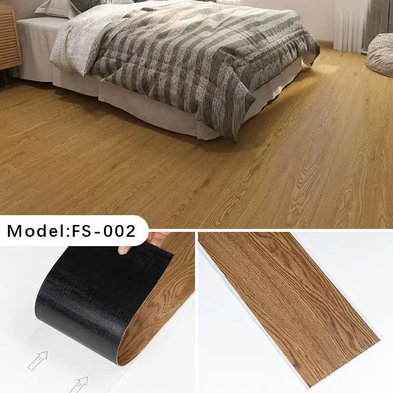 Wood Grain Floor Sticker
